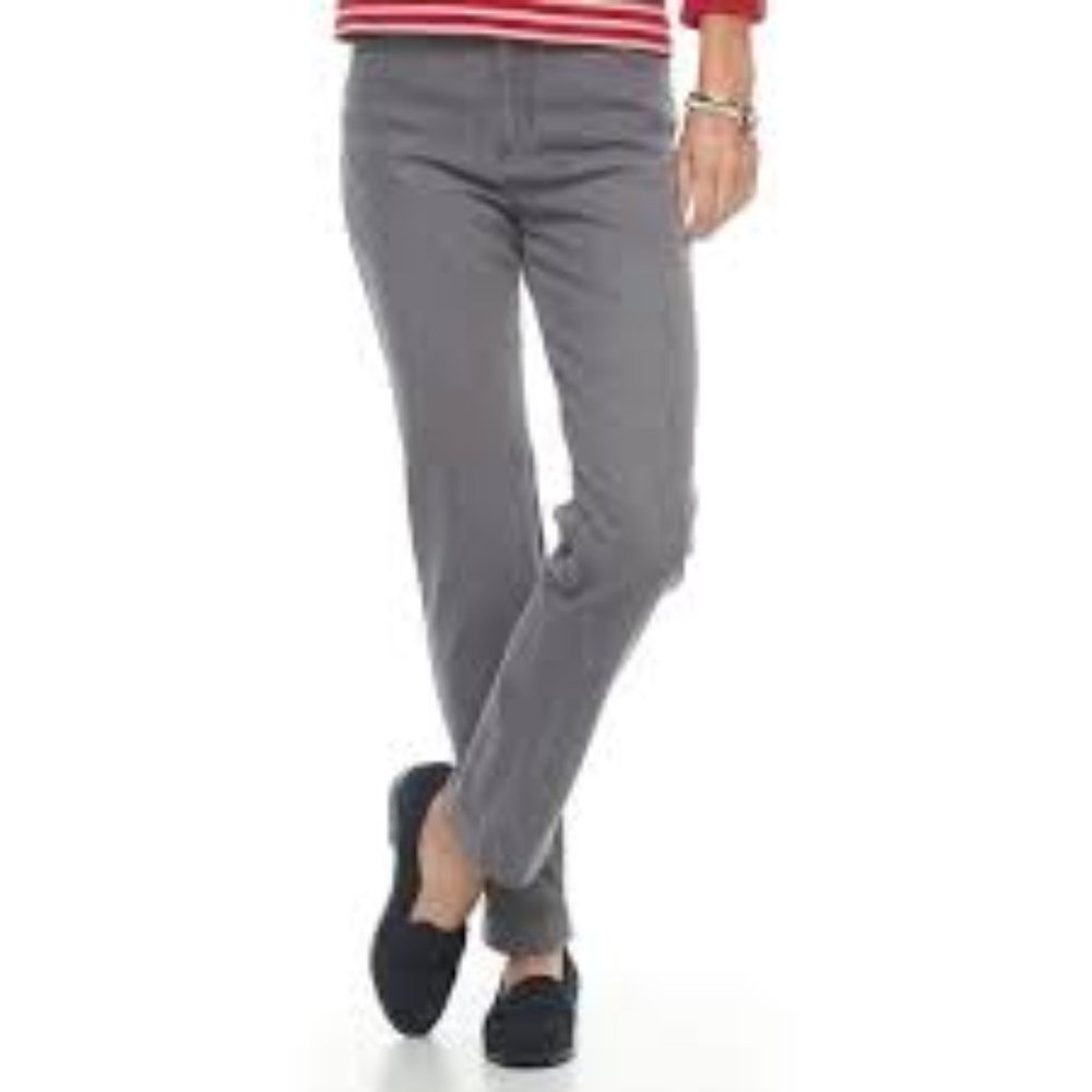Gloria Vanderbilt Ladies Amanda Gray Jeans New